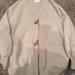 Bohme tan cardigan